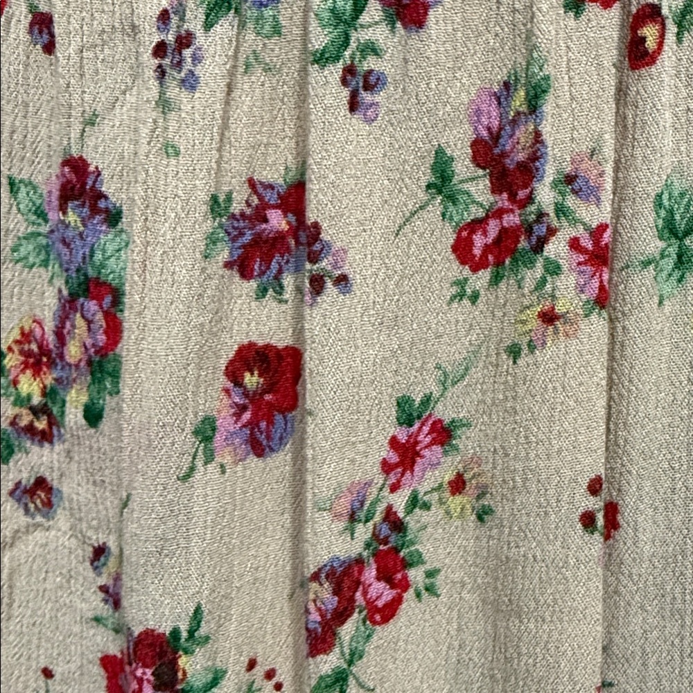 Uncle Frank x Anthropologie Floral Boho Mini Dress Bell Sleeves S Style 34024 - Picture 8 of 8